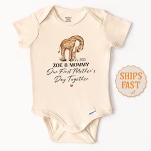 First Mothers Day Onesie® Our First Mothers Day Baby Outfit Mothers Day Baby Bodysuit Newborn Mothers Day Outfit Mothers Day Baby Clothes