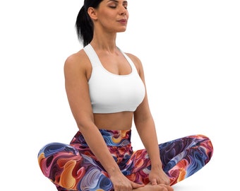 Mystical Mandala Yoga Leggings - Vêtements de sport confortables et élégants