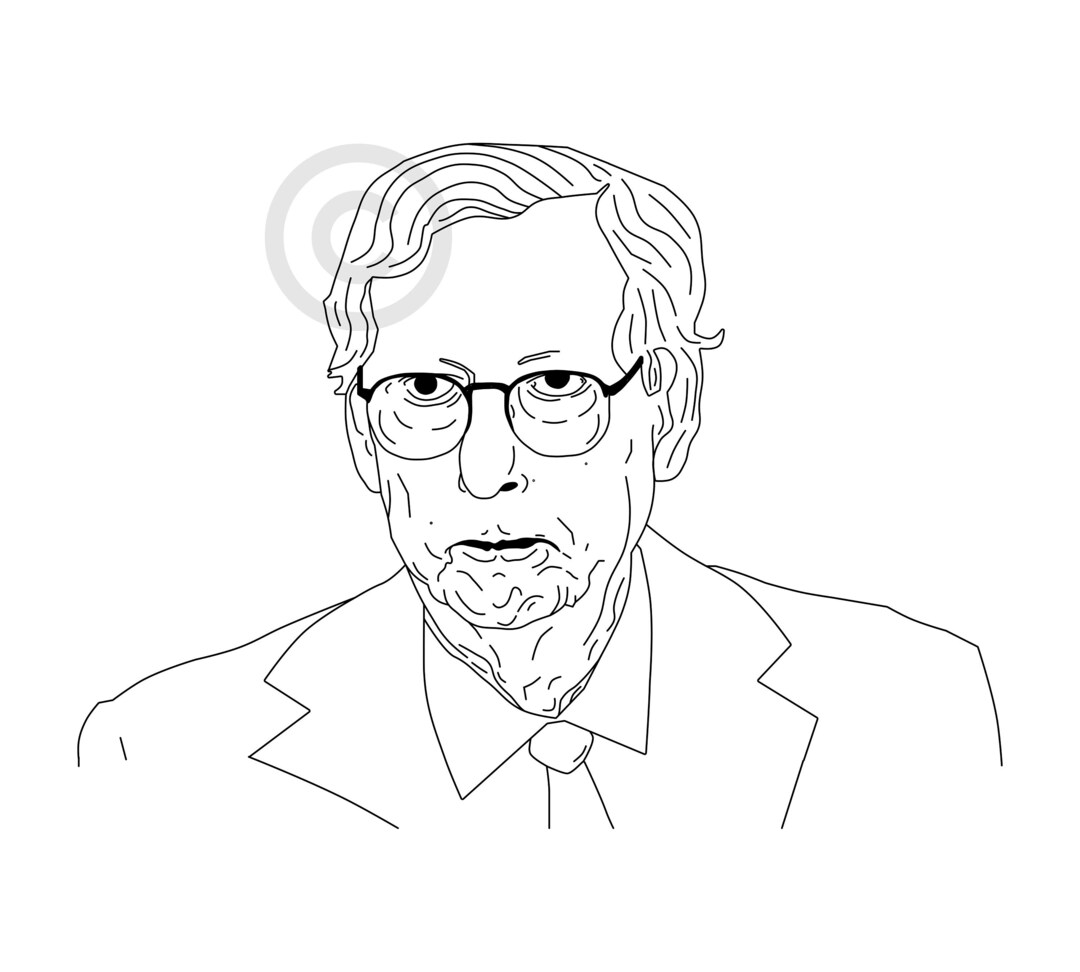 Mitch Mcconnell SVG Vector standard License Etsy