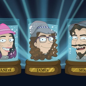 Aangepast Futurama-portret - Verander uw foto's in een iconisch personage [ALLEEN DIGITAAL]