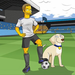 Portrait Simpsons personnalisé - Transformez vos photos en un personnage emblématique [NUMÉRIQUE UNIQUEMENT]