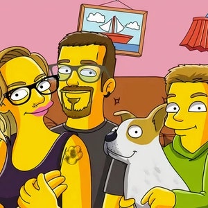 Custom Simpsons Portrait - Turn Your Photos Into An Iconic Character [DIGITAL ONLY]