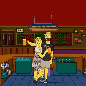 Custom Simpsons Portrait - Turn Your Photos Into An Iconic Character [DIGITAL ONLY]