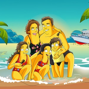 Portrait Simpsons personnalisé - Transformez vos photos en un personnage emblématique [NUMÉRIQUE UNIQUEMENT]