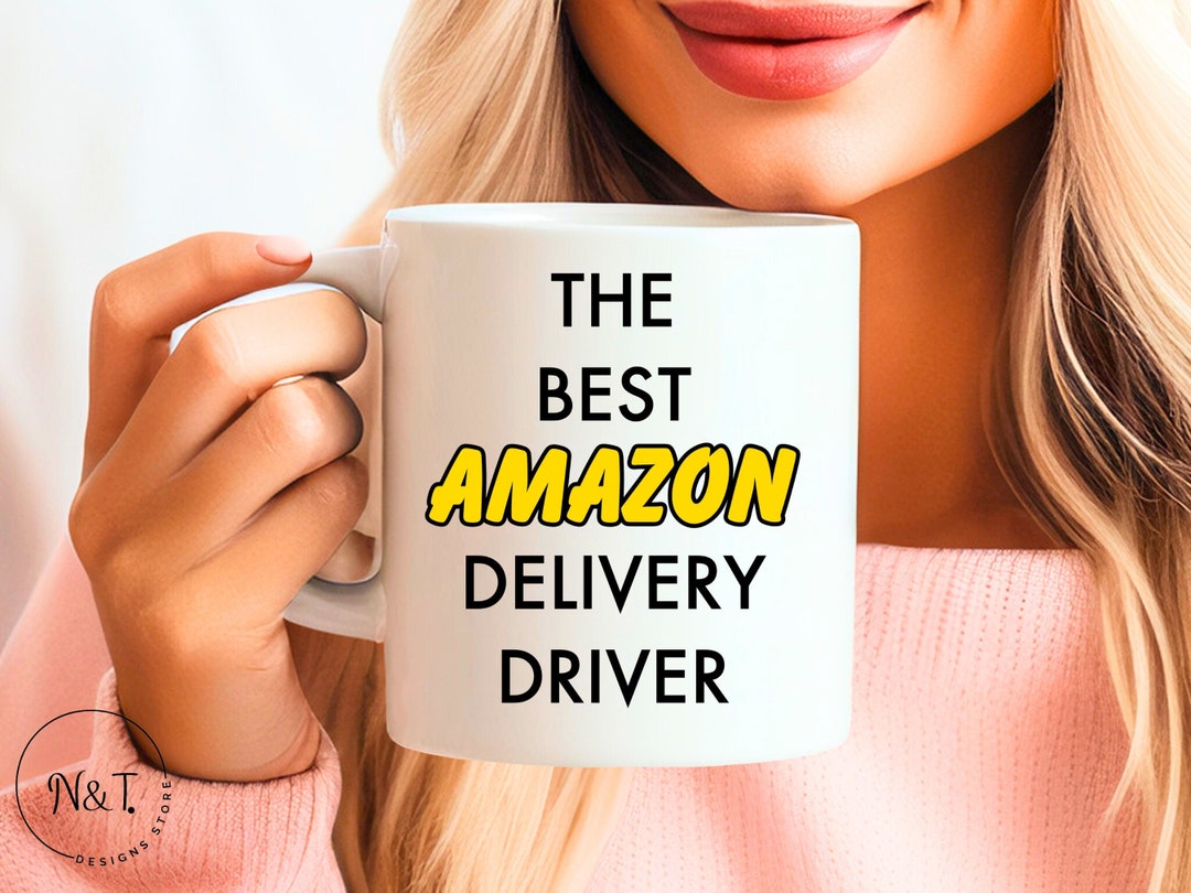 The Best Amazon Delivery Driver Mug Gift for Amazon Driver Etsy UK