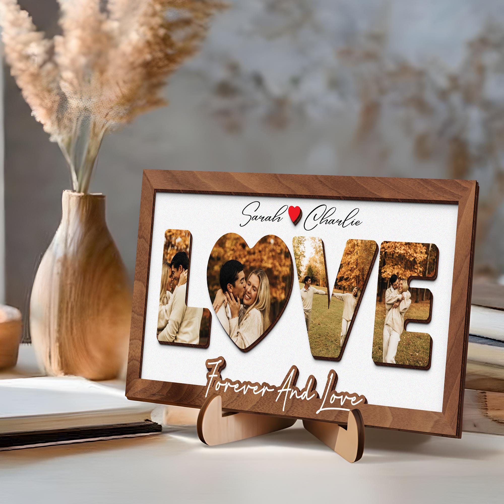 First Date Photo Frame Personalized Couple Photo Frame,love Photo Frame,romantic Anniversary ...