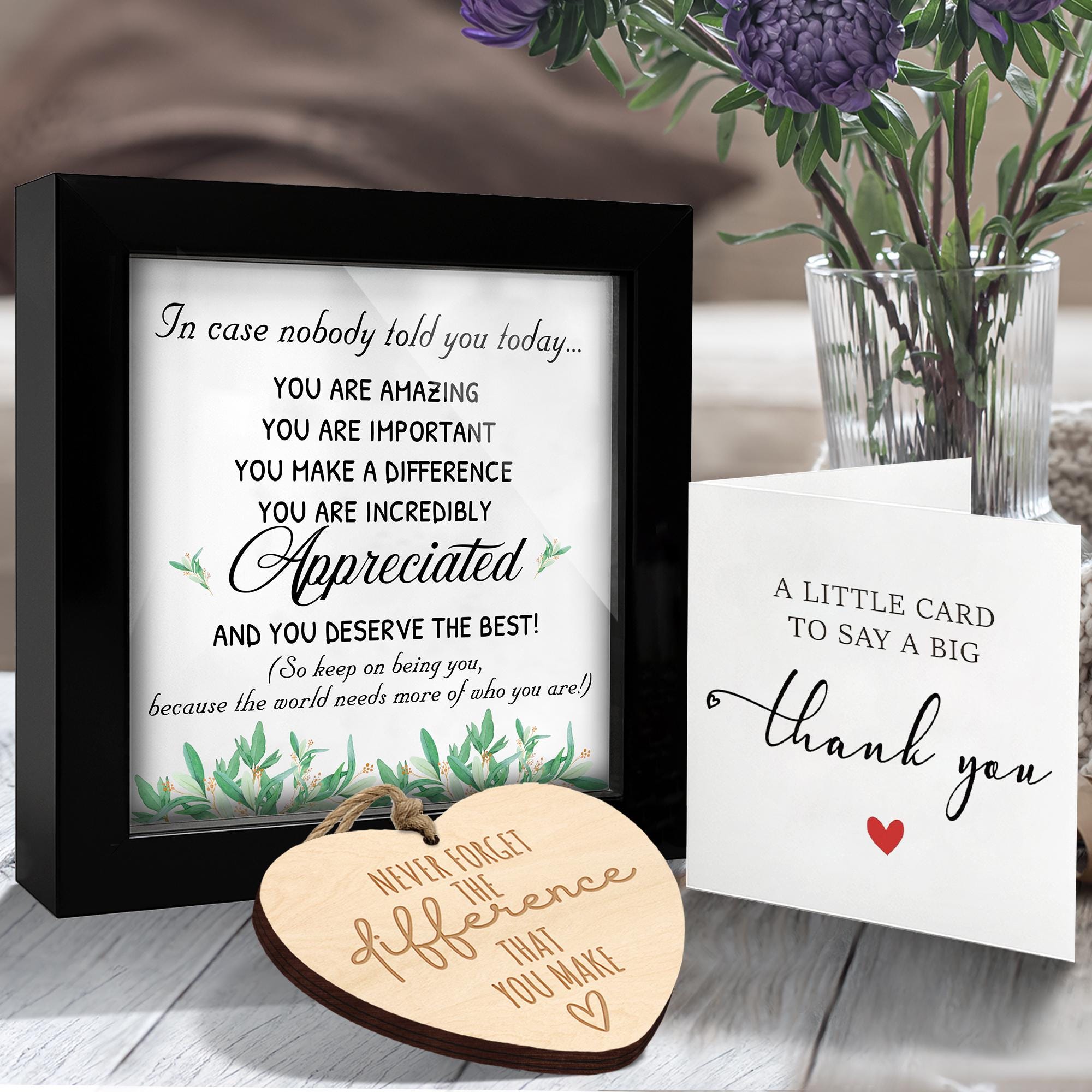 Appreciation Wooden Frame Gift: Motivational Coworker Decor - Etsy