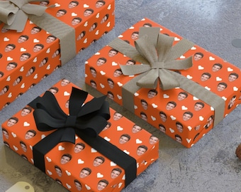 Carta da regalo natalizia Lando Norris, rotoli di carta da regalo, carta da regalo per appassionati di corse di F1, confezioni natalizie uniche a tema corse, carta da regalo per le feste