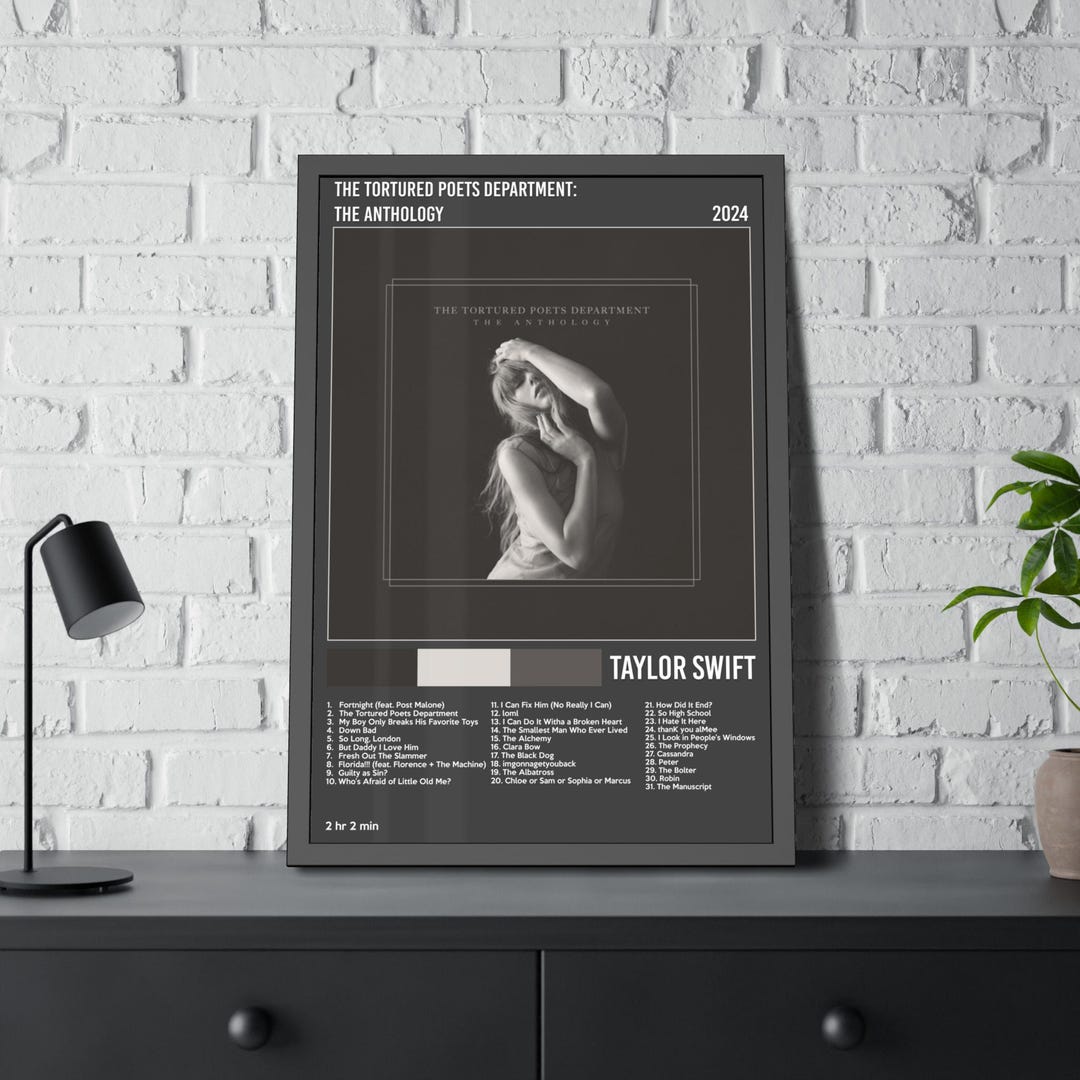 Taylor Swift Album Poster Vintage Music Art Print Perfect Gift for ...