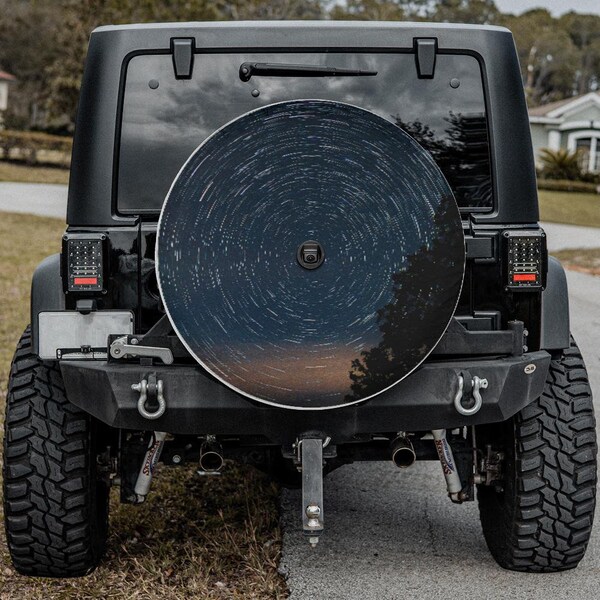 Spare Jeep Tire Cover With Camera Hole Etsy