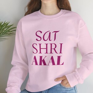 Sat Shri Akal Women's Sweatshirt | Punjab | Sikh Girlfriend Gift