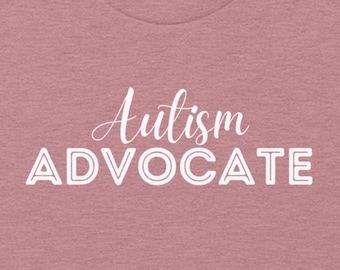 Autism Advocate Printed T-Shirt