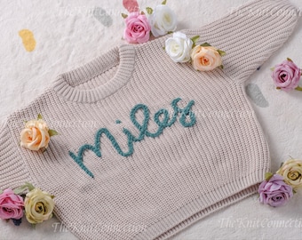 Unique Threads: Personalized Knit Sweaters for Kids - Crafted Just for Them!