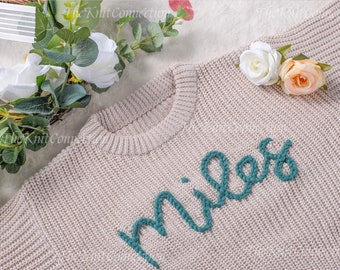 Unique Threads: Personalized Knit Sweaters for Kids - Crafted Just for Them!