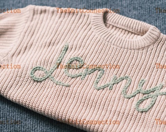 Customized Baby Sweaters: Adorably Hand-Embroidered