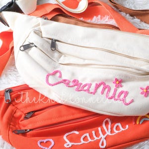 Personalisierte Gürteltasche mit Namen - Individuelle Gürteltasche, Crossbody-Tasche