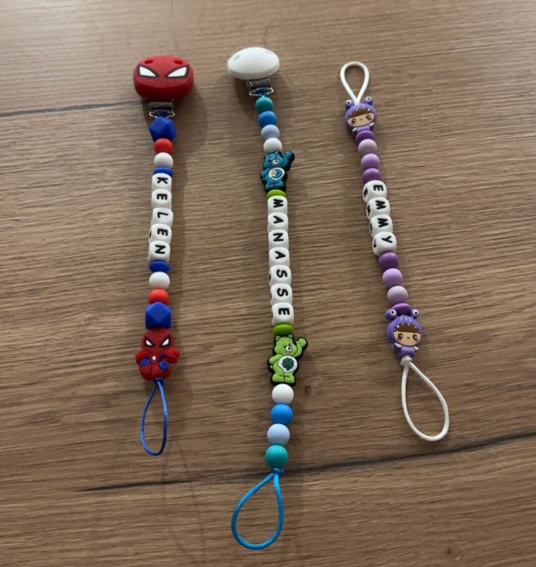 Disney Pacifier Clip Etsy