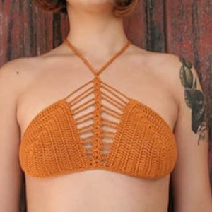 Bralette Sewing Pattern PDF/ Top Sewing Pattern / Corset pattern / Women&#39;s sewing pattern / Triangle Crop Top Pattern / Bralette pattern