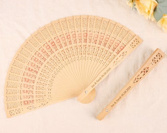 Bulk Personalized Wedding Fans, Wedding Favors, For Guests Custom Hand Fan, Bridal Shower Favors, Summer Wedding, Rustic Favors,sunflower