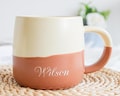 Engraved Ceramic Mug,Personalized Name Coffee Cup,Coffee & Tea Gift,Home and Living.