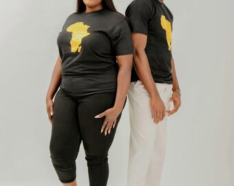 Agwara - African Map Unisex T-Shirt