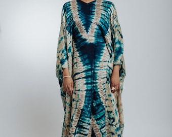 Mokhibo 2.0 – Adire Silk Bubu Dress