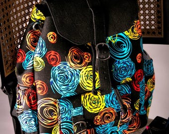 Ngoma - African Print Backpack