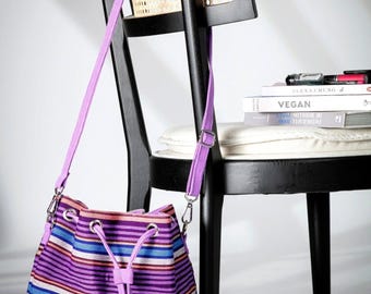 Zeze - Aso-oke Bucket Bag