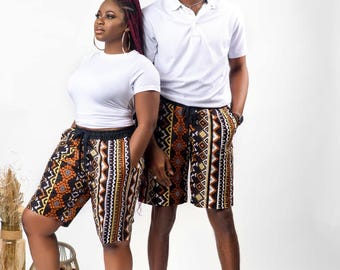 Galala - African Print Unisex Shorts