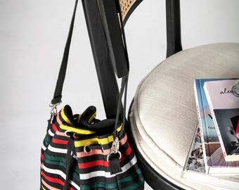 Kora - Aso-oke Bucket Bag