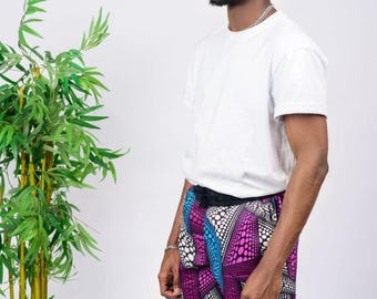 Gese  - African Print Unisex Shorts