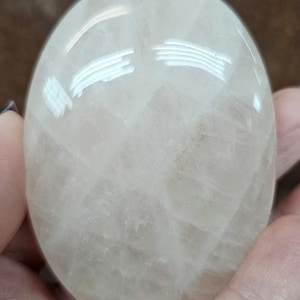 Rose Quartz Palm Stone