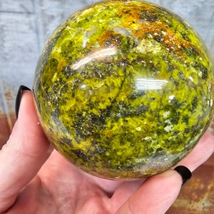 Green Opal Sphere