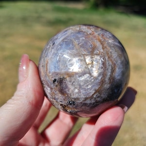 Purple Mica Sphere