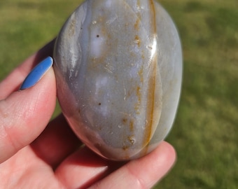 Chalcedony Palm Stone