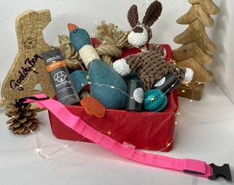 Dog Toy Luminous Collar Chew Bone Knot Rope Chew Ball Rabbit Toy Duck Toy Poops Bag Smolie Relax Aroma New Year's Eve