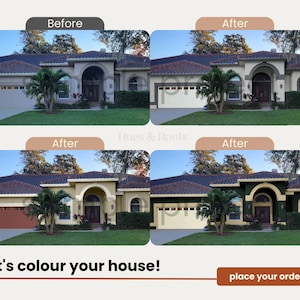 Home Exterior Color Change, Exterior Paint Consultation, Exterior Color Schemes, Custom Exterior Paint Palette