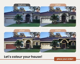 Home Exterior Color Change, Exterior Paint Consultation, Exterior Color Schemes, Custom Exterior Paint Palette