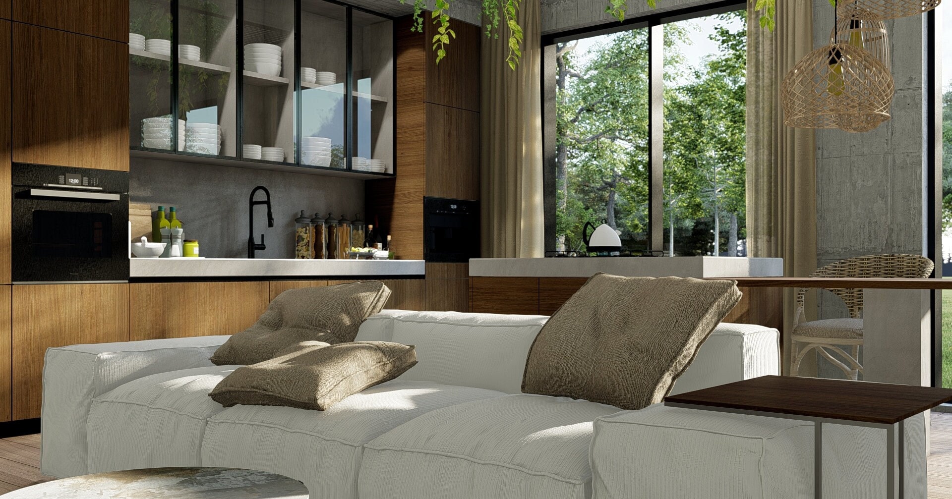 Kitchen Interior Design, Interior Visualization, Kitchen Renovation ...