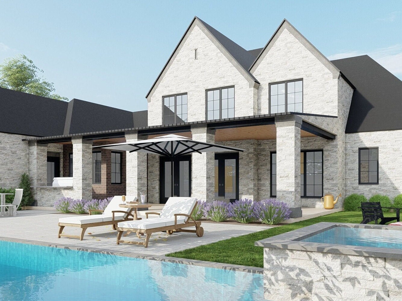Online House Exterior Design, 3D Architectural Rendering, Realistic ...