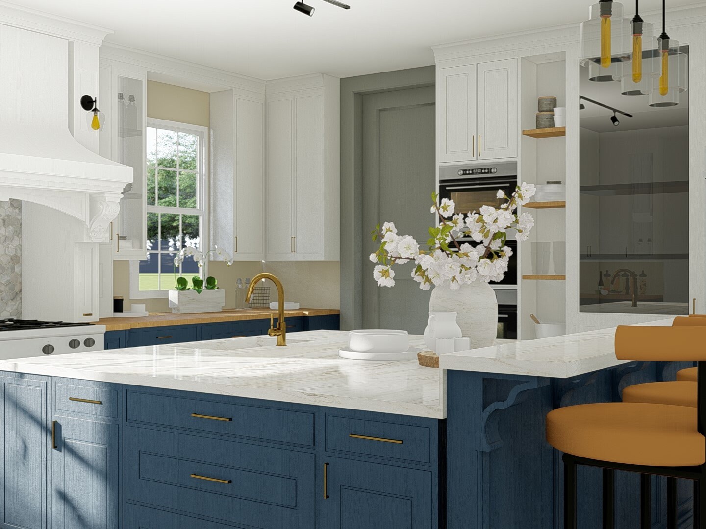 Kitchen Interior Design Kitchen Renovation Custom Kitchen - Etsy