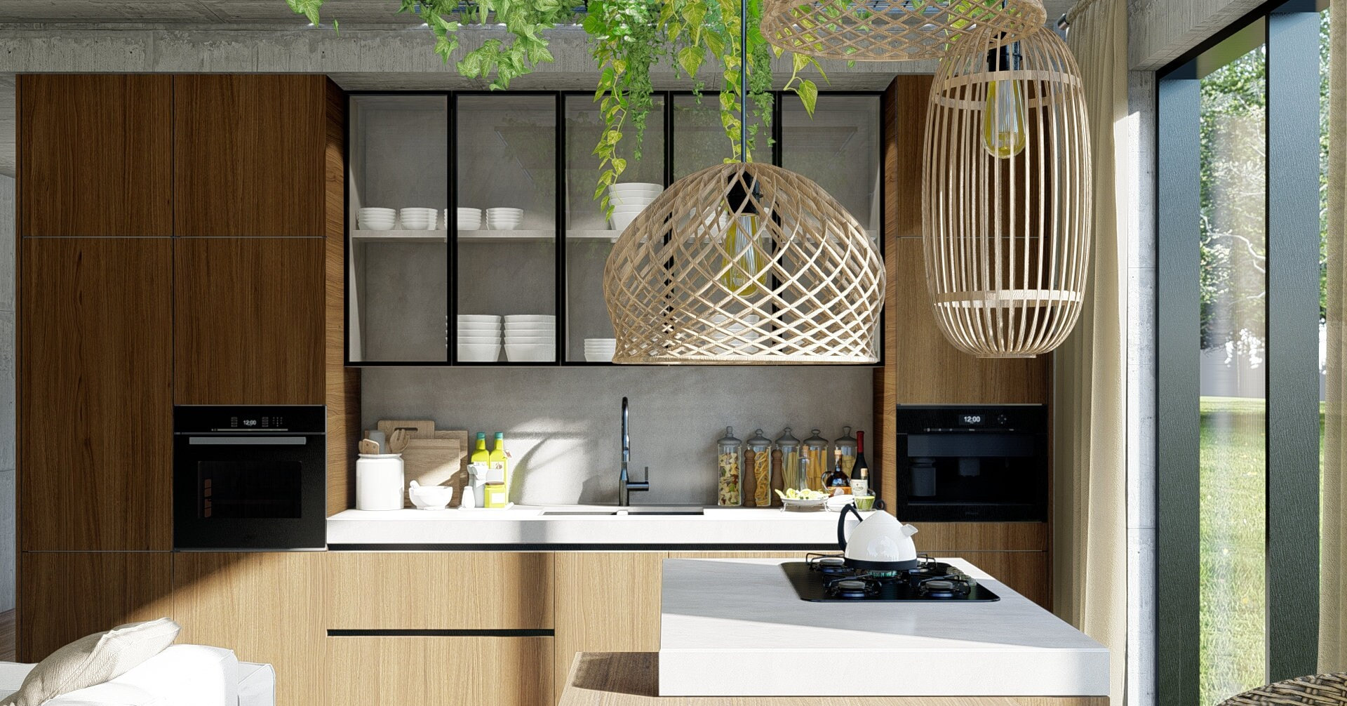 Kitchen Interior Design, Interior Visualization, Kitchen Renovation ...