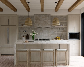 Custom Kitchen Interior Design, 3D Rendering, Interior Visualization, Kitchen Renovation, Custom Kitchen Design, 3D Architectural Rendering
