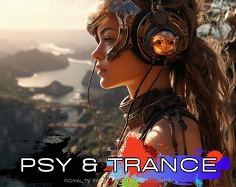 PSY und Trance Pack 1 Musikproduktion Beispiele und Loops / 7GB WAV Sofortiger digitaler Download