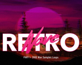 Synth Wave Retro Wave 80s Volume 1 WAV Samples and Loops / 6GB Instant Digital Download