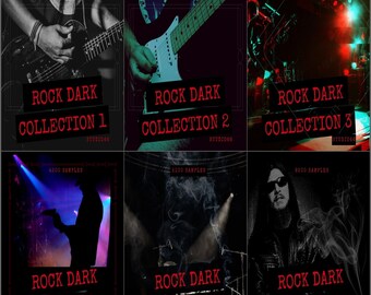 Rock 1-6 Bundle Collection with Studio Samples and Rock Loops / 43GB WAV Instant Digital Download