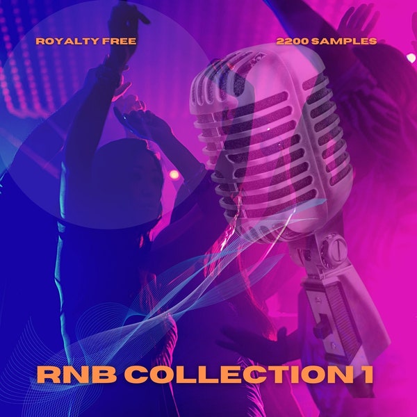 RnB Ruby Collection Part 1 WAV Files, Loops, and Rhythm & Blues Samples 8GB WAV Digital Download
