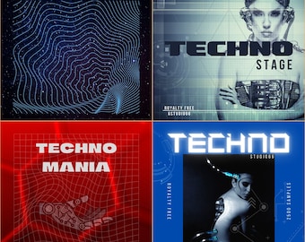 Music Producer Techno Studio Bundle with Samples and Loops / 35GB WAV Instant Digital Download