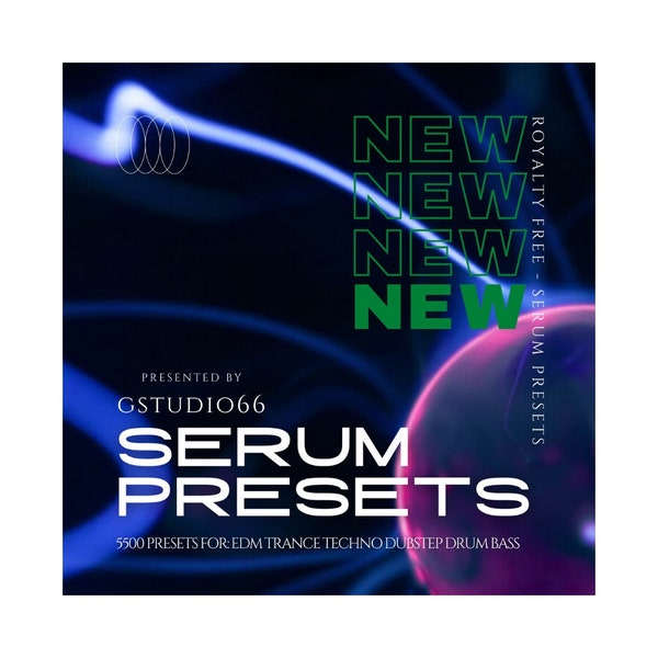 Serum Banks! 5500 Presets for xFer Serum / EDM Techno Trance Dubstep & DNB / Instant Digital Download