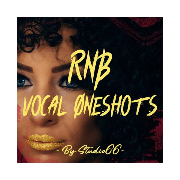 RnB Vocal One-Shots Sound Pack with Studio Samples and Loops / WAV Instant Digital Download